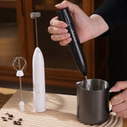 Espumador de leche eléctrico recargable