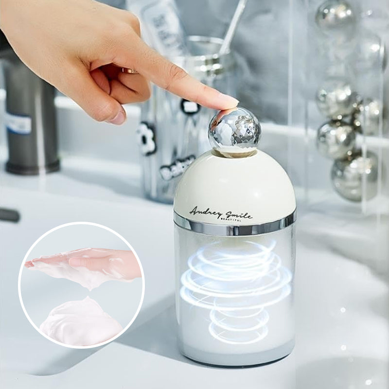 Espumador eléctrico para limpieza facial
