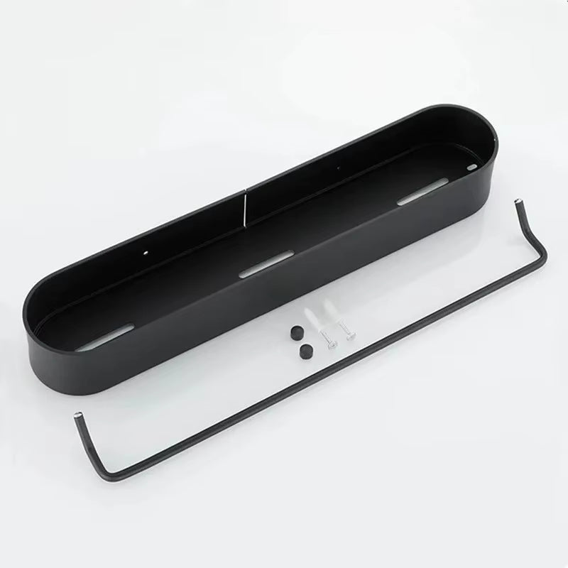 Estante de baño con toallero integrado