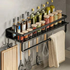 Estante de cocina moderno negro MetroRack