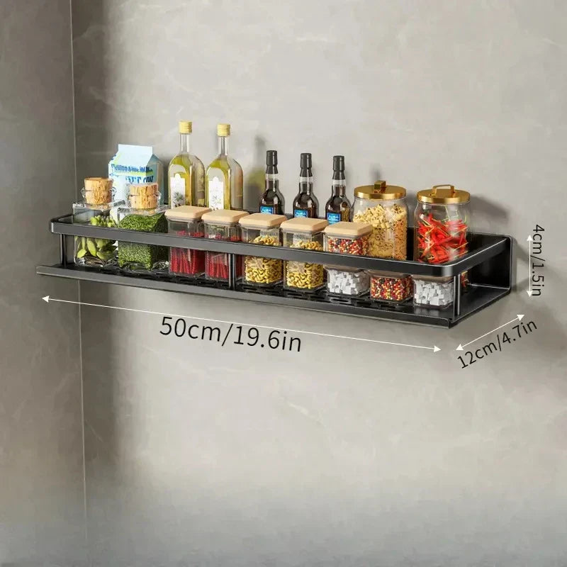 Estante de cocina moderno negro MetroRack