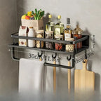 Estante de cocina moderno negro MetroRack