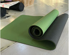 Esterilla de yoga fitness antideslizante con doble amortiguación