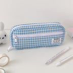 Estuche de cuadros vichy elegante