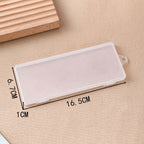 Estuche organizador transparente portátil