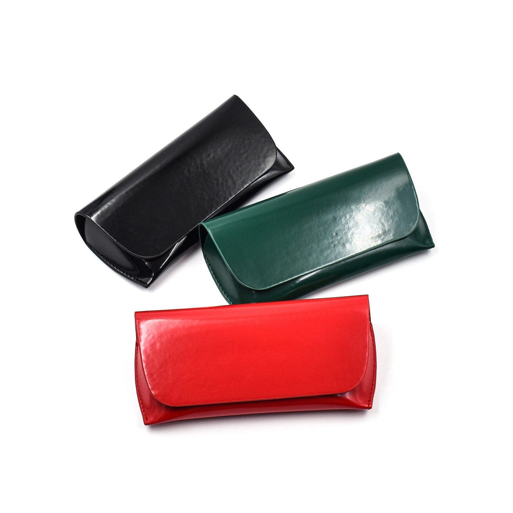 Estuche para gafas de charol elegante