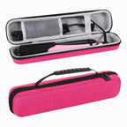Estuche para plancha de pelo con almacenamiento adicional