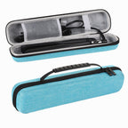 Estuche para plancha de pelo con almacenamiento adicional