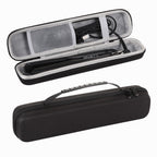 Estuche para plancha de pelo con almacenamiento adicional