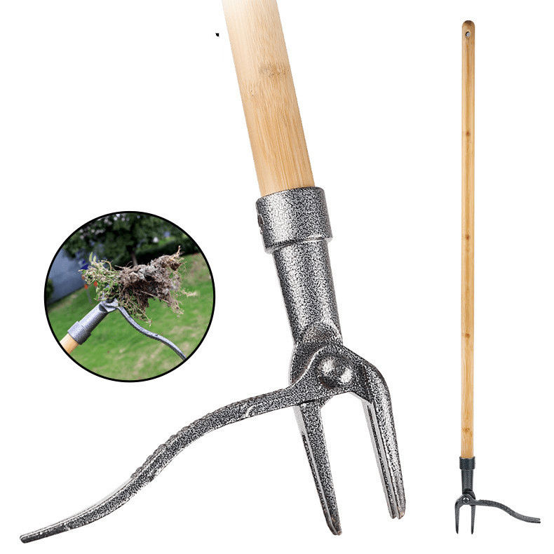 Extractor de malas hierbas con garra de 4 puntas