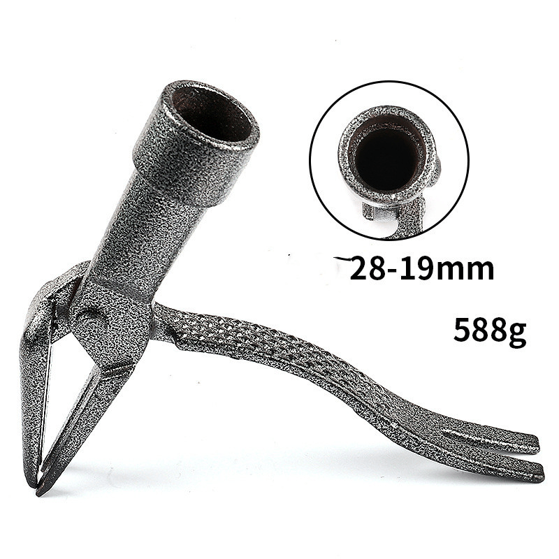 Extractor de malas hierbas con garra de 4 puntas