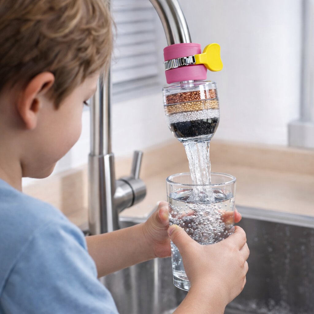 Filtro de agua para grifo | Sistema de agua potable limpia para casa