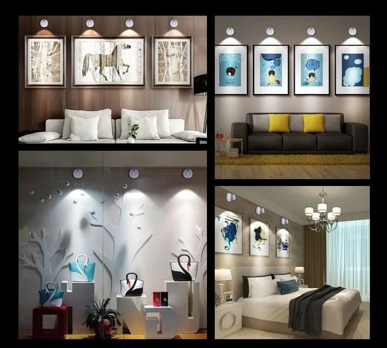 Foco LED inalámbrico con mando a distancia