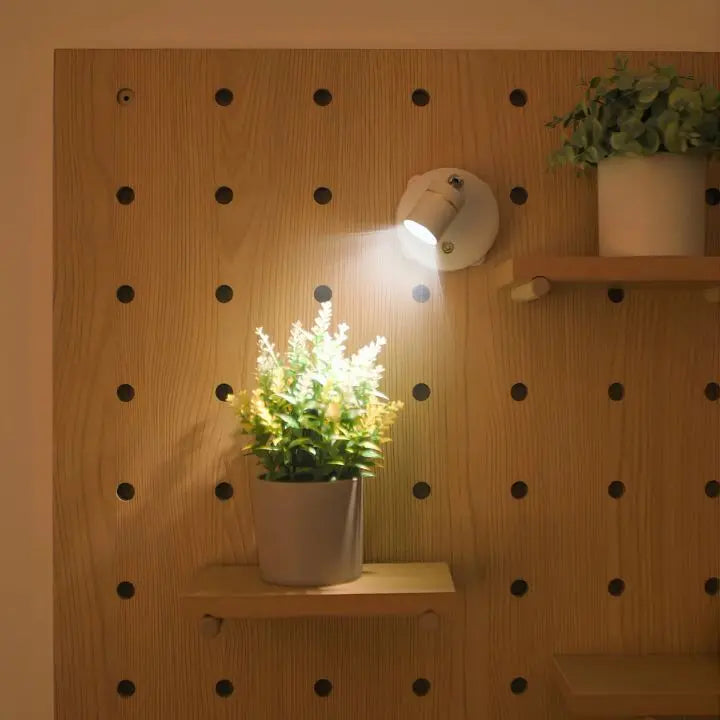 Foco LED inalámbrico con mando a distancia para iluminación de acento