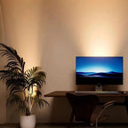Foco LED inalámbrico con mando a distancia para iluminación de acento