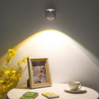 Foco LED inalámbrico con sensor de movimiento y rotación 360°