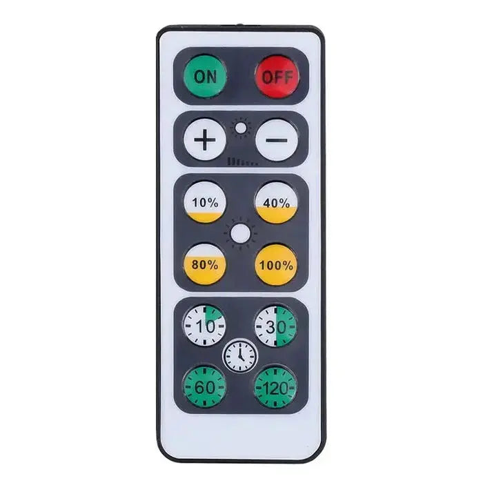 Foco LED inalámbrico regulable con mando a distancia