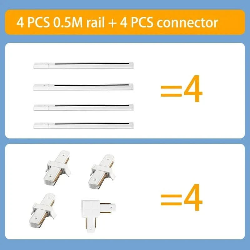 Foco LED orientable para espacios interiores con ángulo ajustable