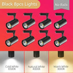 Foco LED orientable para espacios interiores con ángulo ajustable