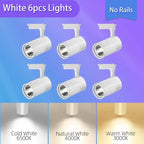 Foco LED orientable para espacios interiores con ángulo ajustable