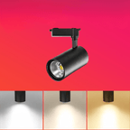 Foco LED orientable para espacios interiores con ángulo ajustable