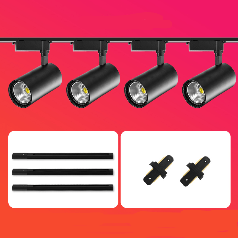 Foco LED orientable para espacios interiores con ángulo ajustable