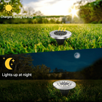 Foco solar de suelo para exteriores SunHalo