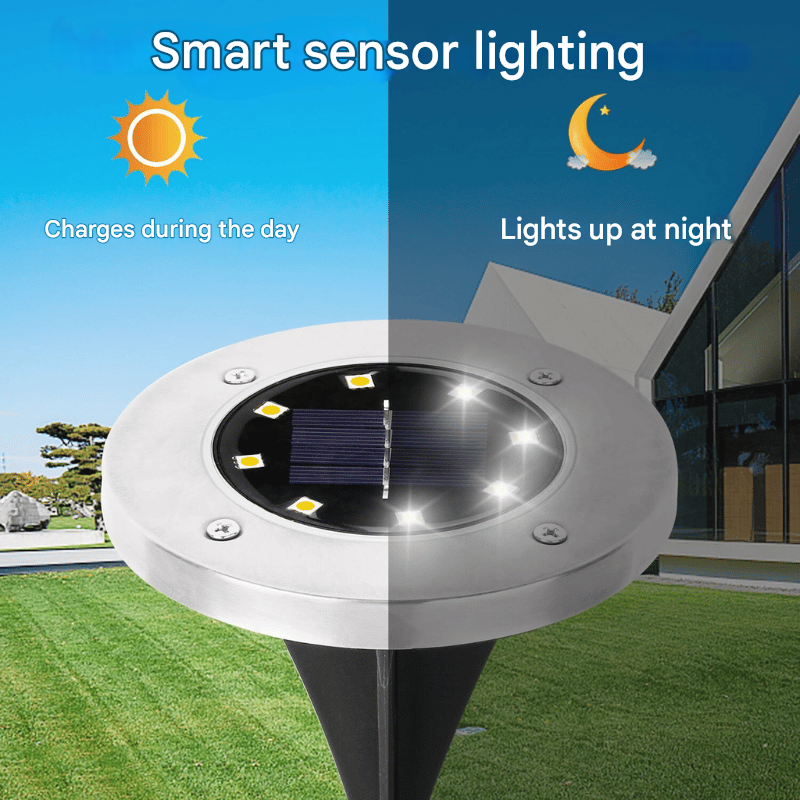 Foco solar de suelo para exteriores SunHalo
