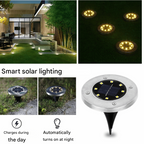 Foco solar de suelo para exteriores SunHalo