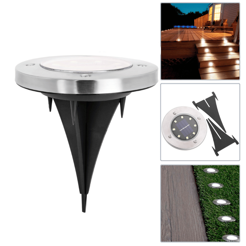 Foco solar de suelo para exteriores SunHalo