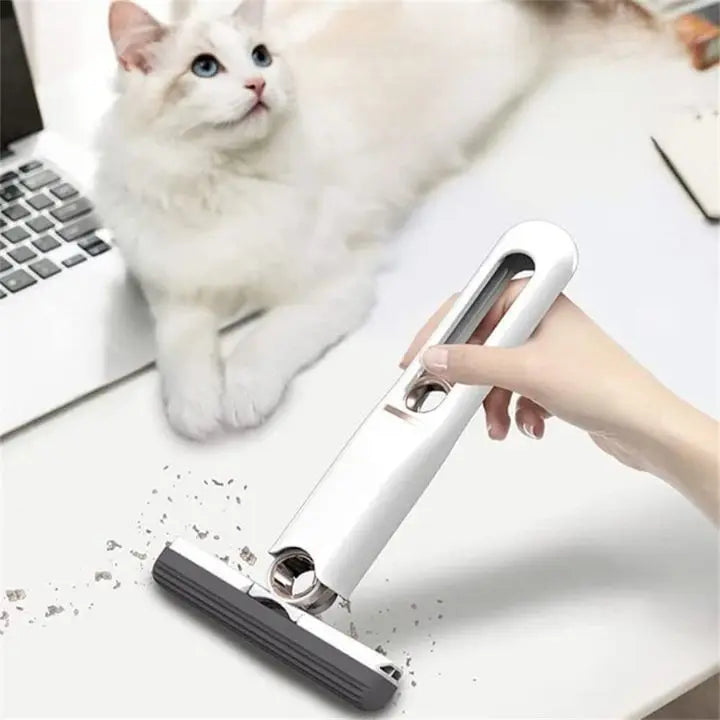 Fregona mini plegable con escurridor automático