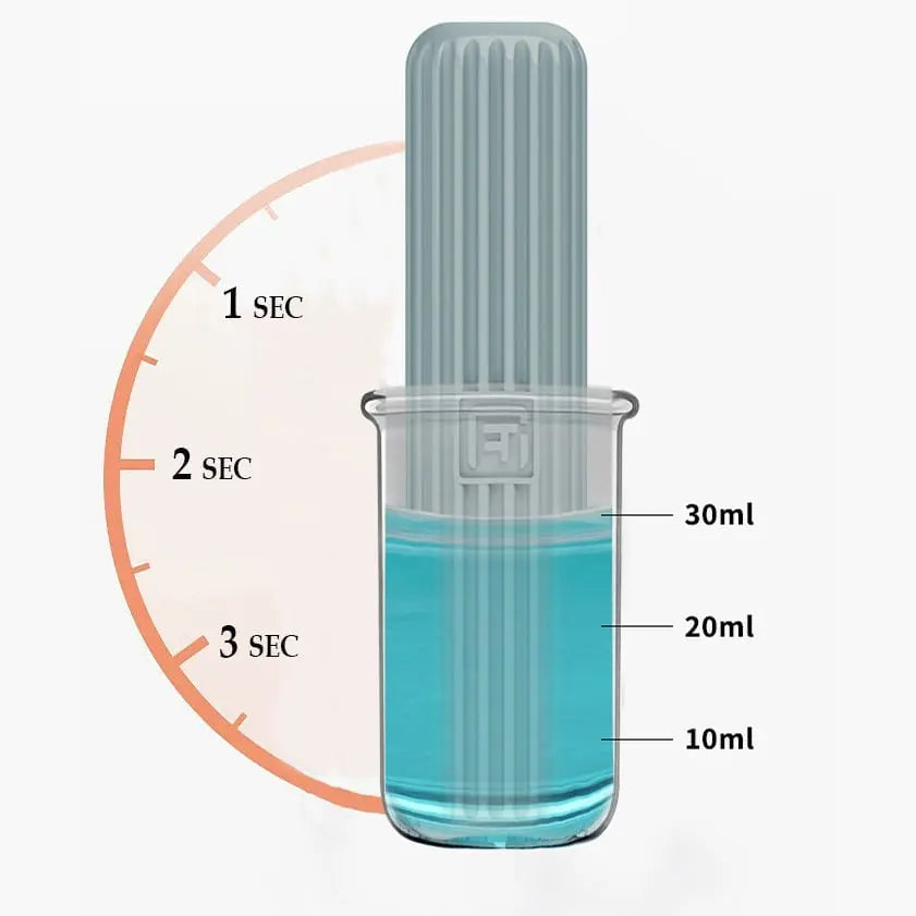 Fregona mini portátil con escurridor automático