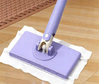 Fregona multifuncional con pinza para bayetas desechables