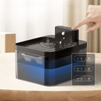 Fuente de agua inteligente PUREFLOW con sensor de movimiento y filtración para gatos