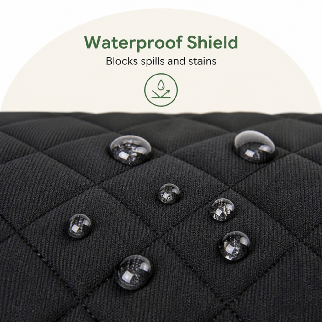 Funda acolchada impermeable y antideslizante para sillón relax (con bolsillos laterales)