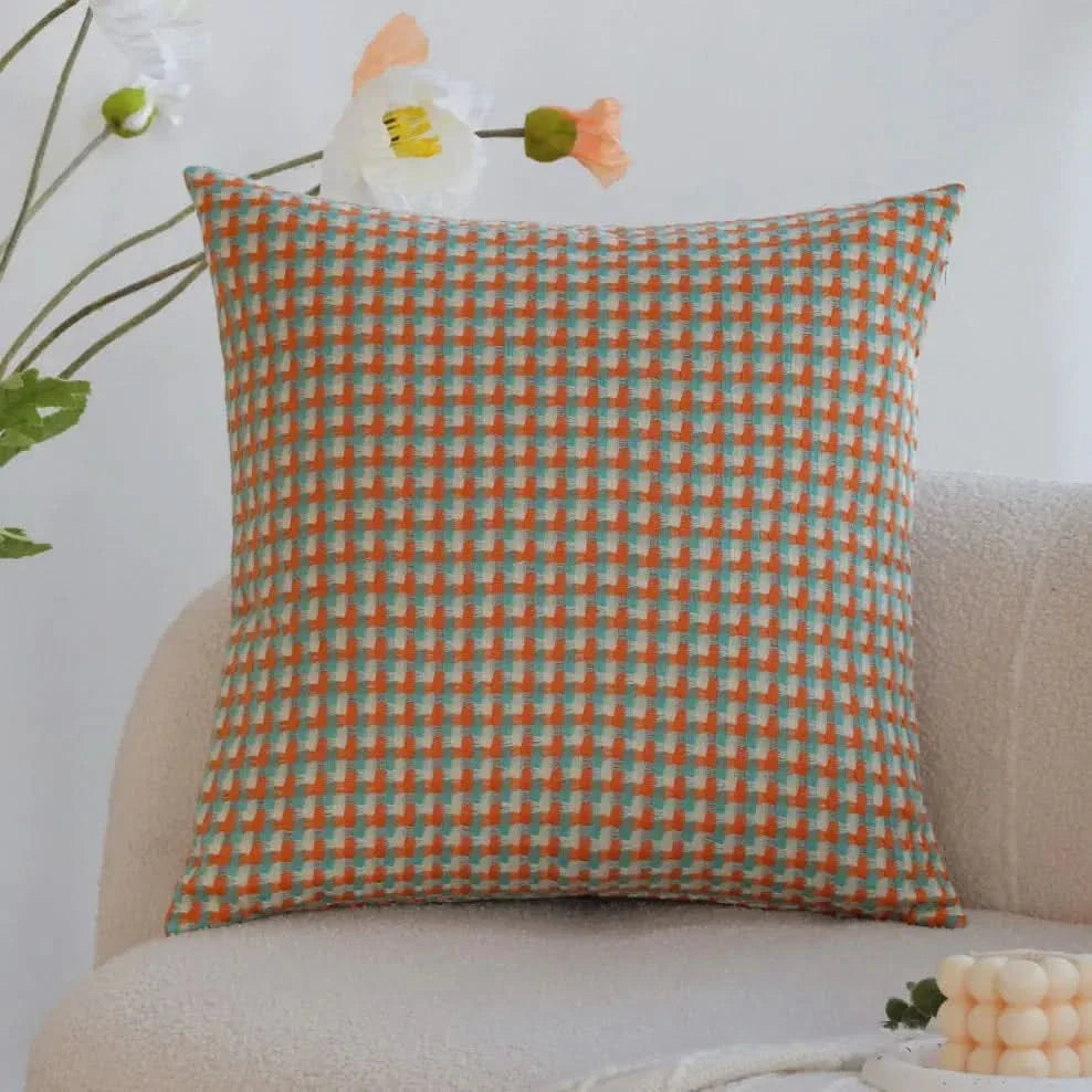 Funda de cojín decorativa escandinava 45×45 cm