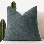 Funda de cojín Tulum de bouclé 45 × 45 cm