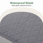 Funda de sofá acolchada impermeable y antideslizante (ajustada)