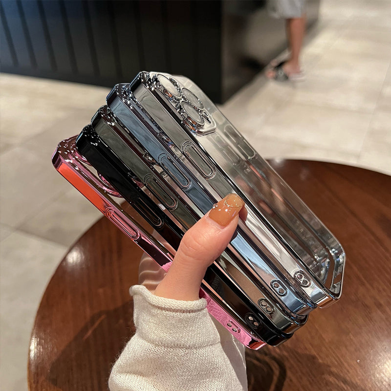 Funda transparente fashion para iPhone