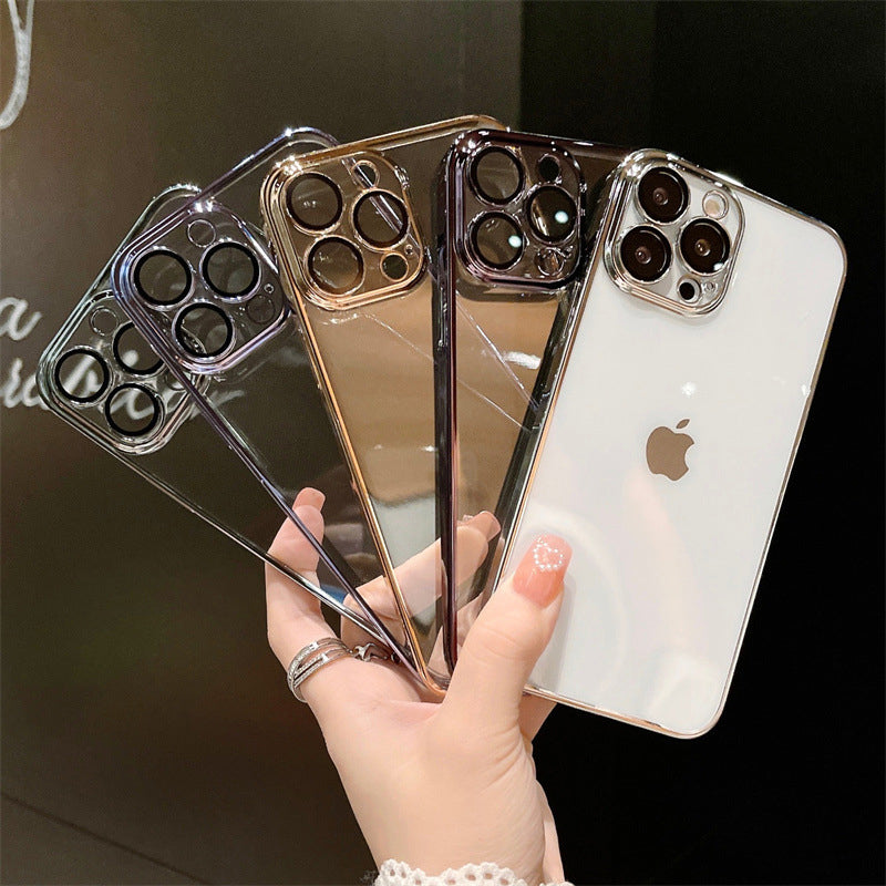 Funda transparente fashion para iPhone
