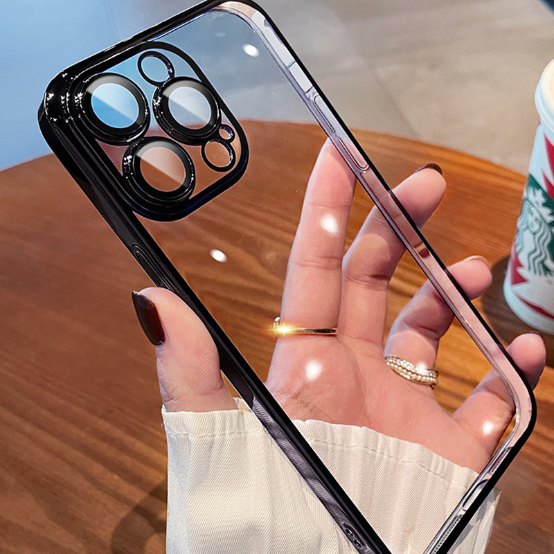 Funda transparente fashion para iPhone