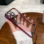 Funda transparente fashion para iPhone