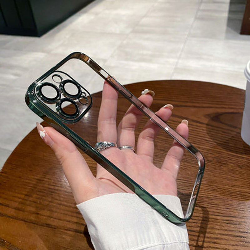 Funda transparente fashion para iPhone