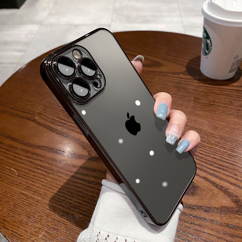 Funda transparente fashion para iPhone