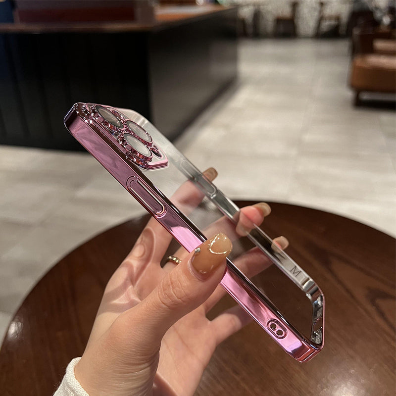 Funda transparente fashion para iPhone