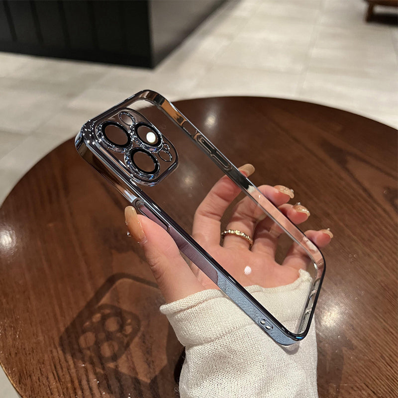 Funda transparente fashion para iPhone
