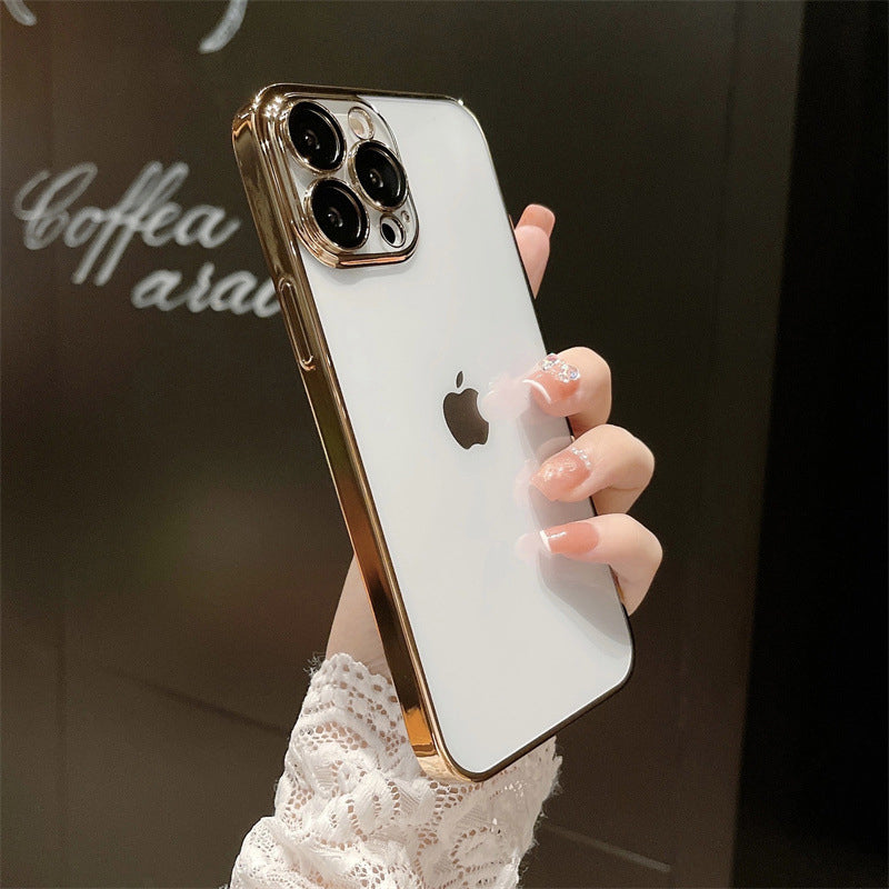 Funda transparente fashion para iPhone