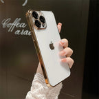 Funda transparente fashion para iPhone
