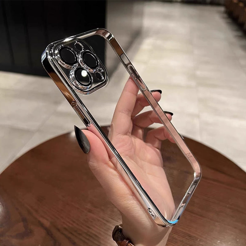 Funda transparente fashion para iPhone