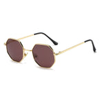 Gafas de diseño octogonal elegante